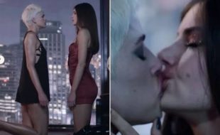 Camila Queiroz e Agatha Moreira se pegaram gostoso em sexo lésbico na cena de Verdades Secretas 2. Vazou na web