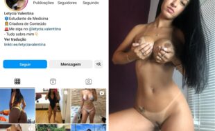 A estudante Letycia Valenttina se masturbando peladinha Caiu na Net